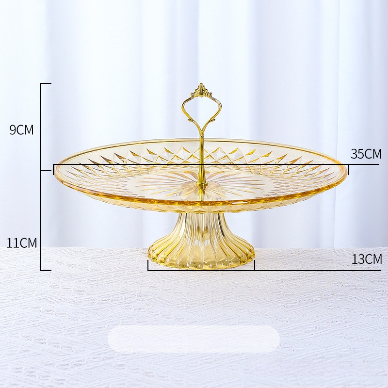 Műanyag gyümölcstál, kültéri stílus, egyszerű dizájn, első osztályú minőség