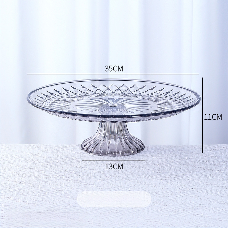 Műanyag gyümölcstál, kültéri stílus, egyszerű dizájn, első osztályú minőség