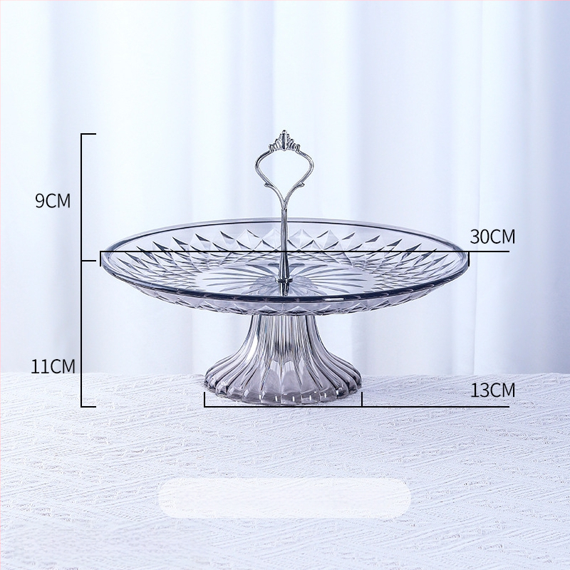 Műanyag gyümölcstál, kültéri stílus, egyszerű dizájn, első osztályú minőség
