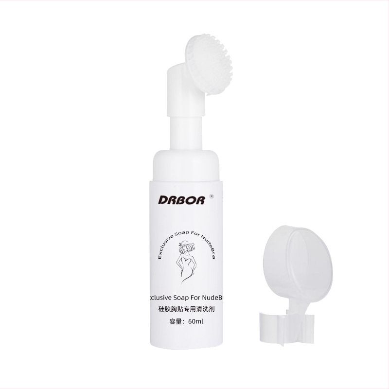 DRBOR valymo skystis silikoniniams krūties pleistrams, 60 ml, Guangdong