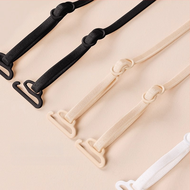 Nelydančios liemenėlės petnešėlės, nylonas, Forever weave ženklas, nėrinių detalės, guminė sagtis, rudens 2025 leidimas