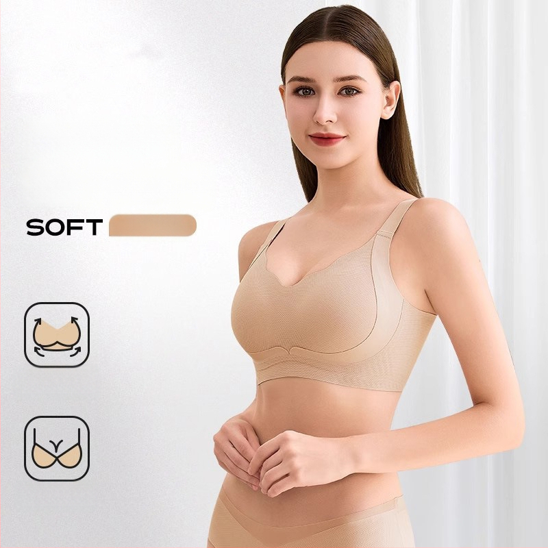 Formuojanti liemenėlė su 3/4 puodeliais, ploni formuojantys puodeliai, fiksuotos dvigubos petnešos, nugaros užtrauktukas su keturiais kabliukais, be plieno rėmų, be siūlių nugaros dizainas