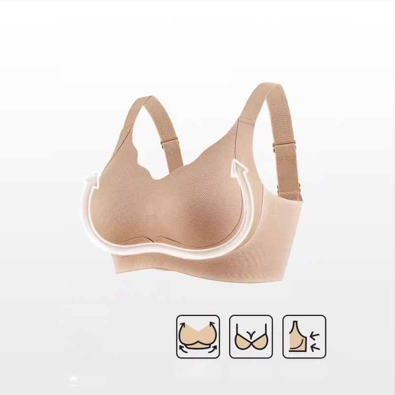 Formuojanti liemenėlė su 3/4 puodeliais, ploni formuojantys puodeliai, fiksuotos dvigubos petnešos, nugaros užtrauktukas su keturiais kabliukais, be plieno rėmų, be siūlių nugaros dizainas