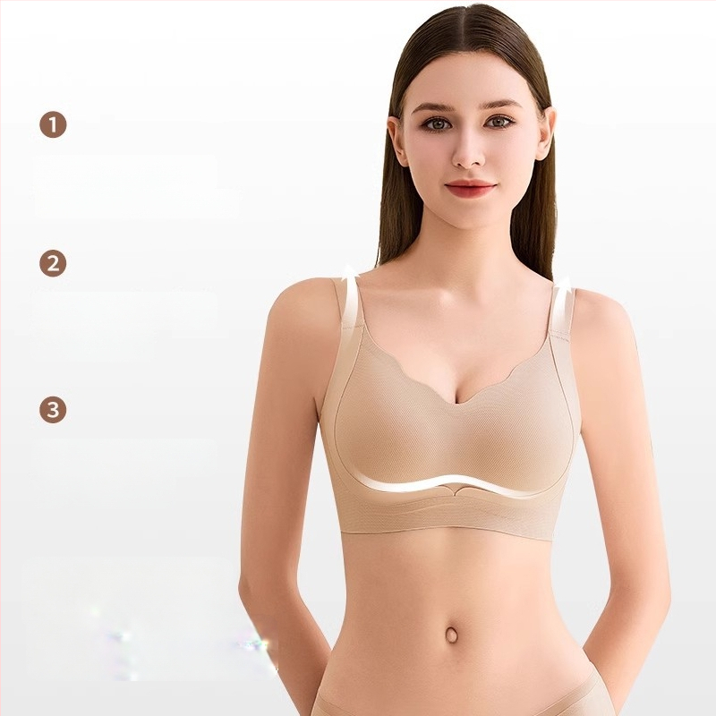 Formuojanti liemenėlė su 3/4 puodeliais, ploni formuojantys puodeliai, fiksuotos dvigubos petnešos, nugaros užtrauktukas su keturiais kabliukais, be plieno rėmų, be siūlių nugaros dizainas