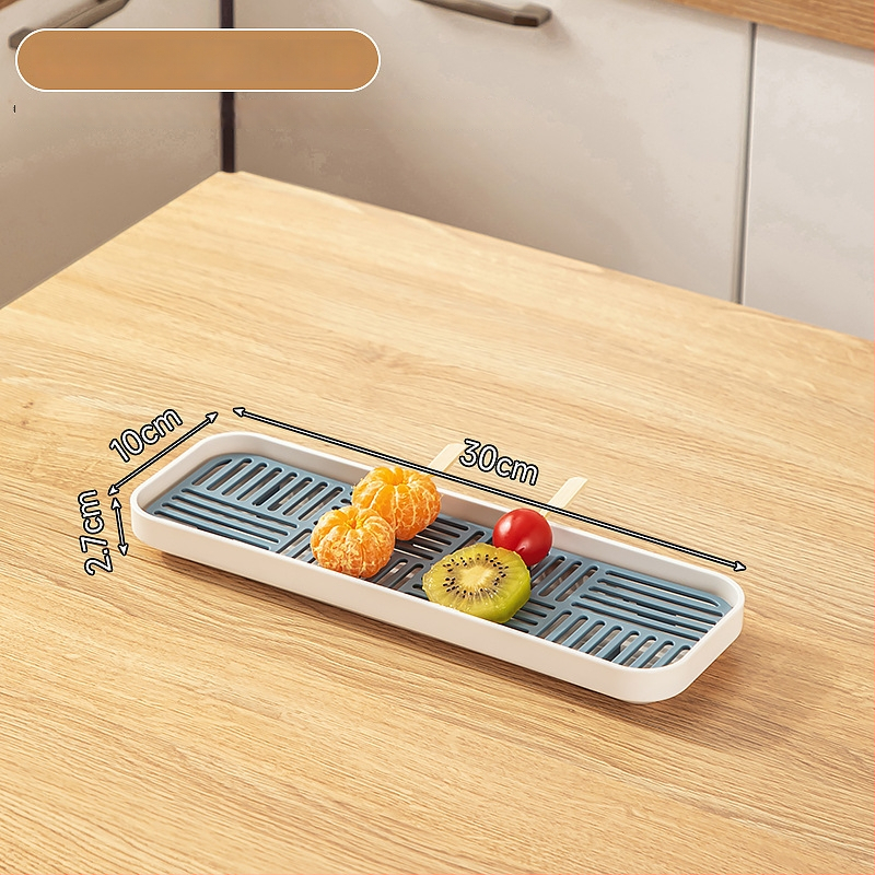 Plastikinė Candied Hawthorn parodomoji plokštelė, kvadratinė forma, modernus paprastas stilius, logotipo spausdinimas ir pritaikymas galimi