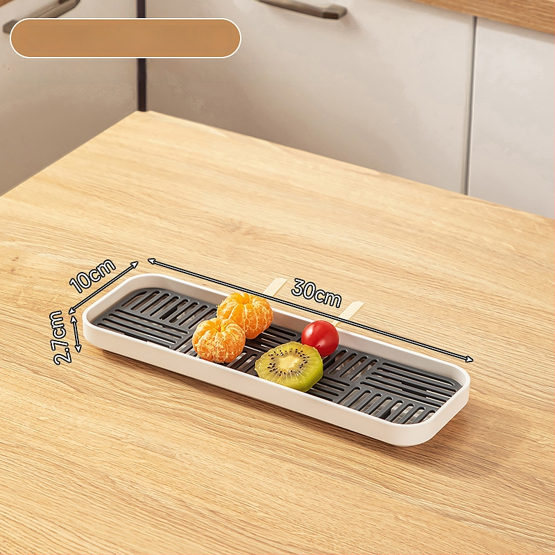 Plastikinė Candied Hawthorn parodomoji plokštelė, kvadratinė forma, modernus paprastas stilius, logotipo spausdinimas ir pritaikymas galimi