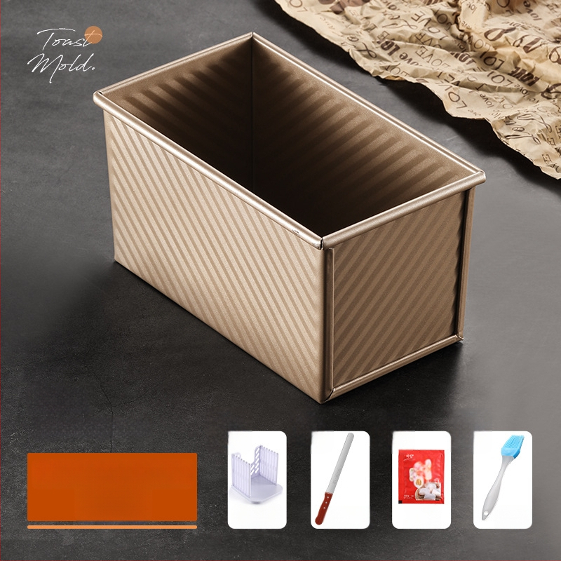 Kalup za tost s poklopcem, pravokutni kalup za pečenje kruha i kolača, kućna upotreba