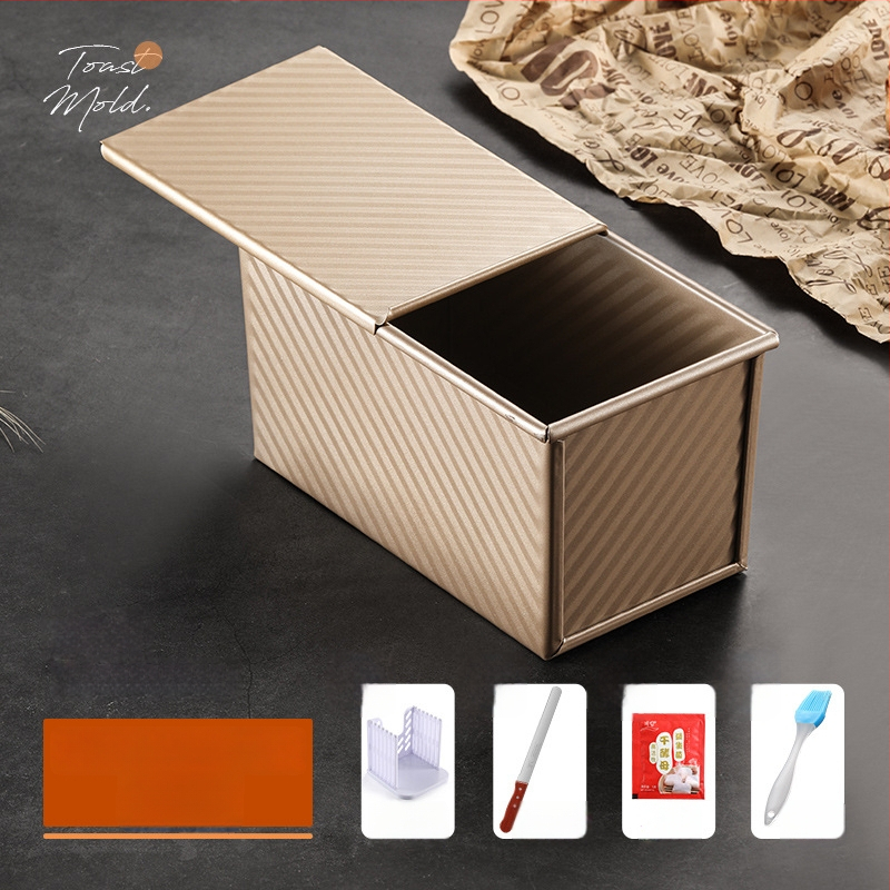 Kalup za tost s poklopcem, pravokutni kalup za pečenje kruha i kolača, kućna upotreba