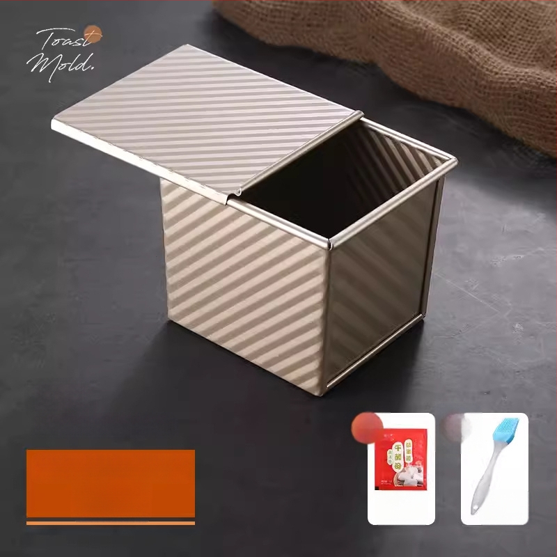 Kalup za tost s poklopcem, pravokutni kalup za pečenje kruha i kolača, kućna upotreba