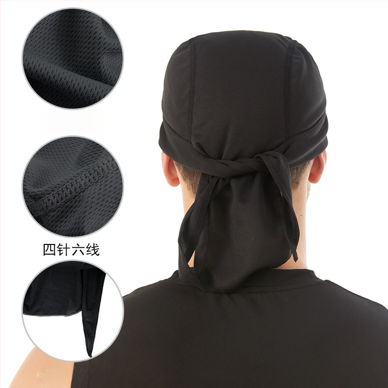 Αθλητικό Τουρμπάνι για το Κεφάλι από Πολυεστέρα: Απορρόφηση Ιδρώτα, Ταχύ Στέγνωμα, Διαπνοή, Προστασία από τον Ήλιο - Unisex για Ενήλικες