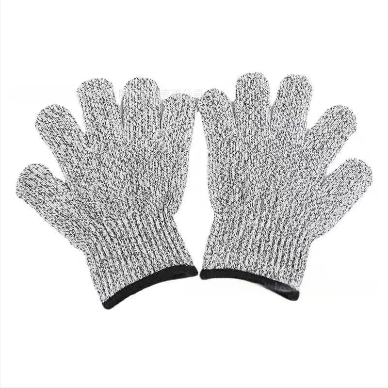 Runfeng γάντια προστασίας από περικοπές, 13-γκέιντζ επίπεδο 5, ανθεκτικά στη φθορά, διαπνέοντα, τροφίμου ποιότητας για κουζίνα HPPE/γυάλινη ίνα/σπάντεξ