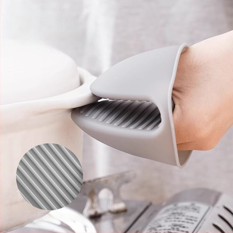 Γάντια φούρνου από σιλικόνη, θερμοανθεκτικά, παχιά, για οικιακή χρήση, κατάλληλα για φούρνο, κατσαρόλες, μικροκύματα и ψήσιμο