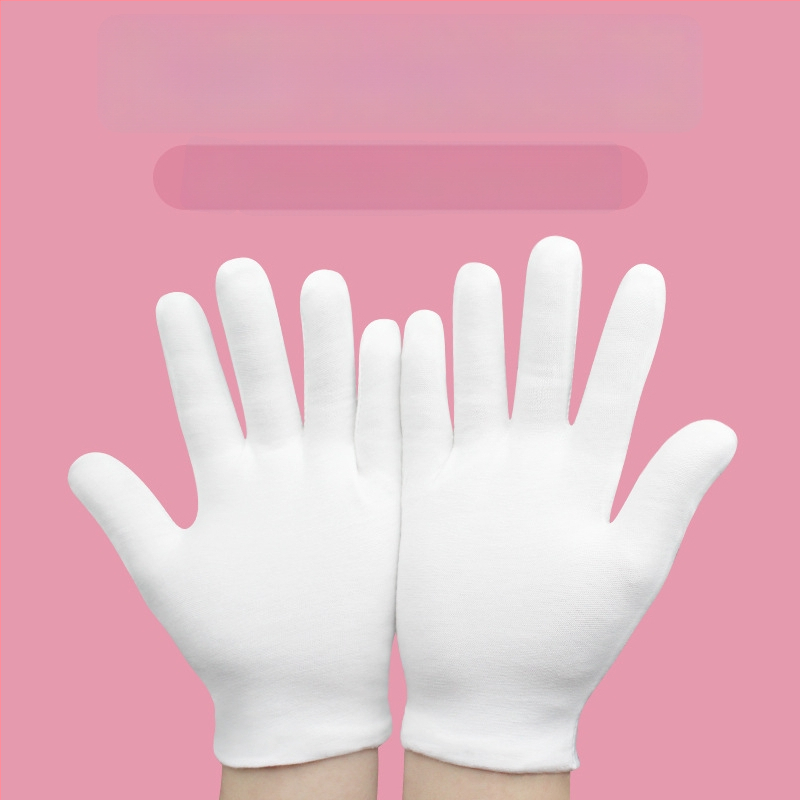 Γάντια προστασίας για μαθητές δημοτικού; σετ εθιμοτυπίας, απόδοσης και υψώματος σημαίας; διαπνεύσιμο λεπτό ύφασμα; 12 ζεύγη ανά τύπο