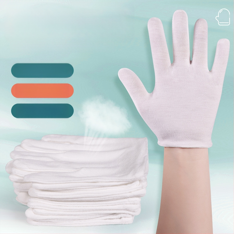 Γάντια προστασίας για μαθητές δημοτικού; σετ εθιμοτυπίας, απόδοσης και υψώματος σημαίας; διαπνεύσιμο λεπτό ύφασμα; 12 ζεύγη ανά τύπο