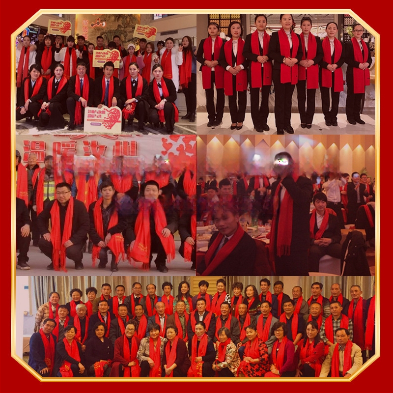 Villane šalikas Xinjingi brändi logotüübi kohandamisega, talviseks kasutamiseks, 2025. aasta kevade väljaanne