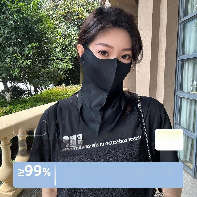 Kaklo movos šalikas lauko sportui: UV apsauga, vėjo ir dulkių apsauga, nailono audinys, universalus sportinis stilius