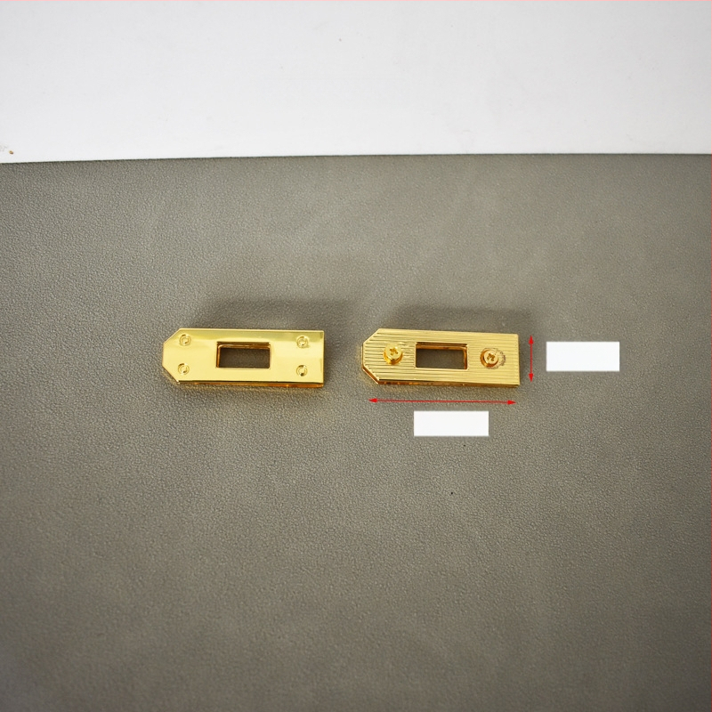 Rankų darbo kuprinės spyna ir sagties metaliniai komponentai