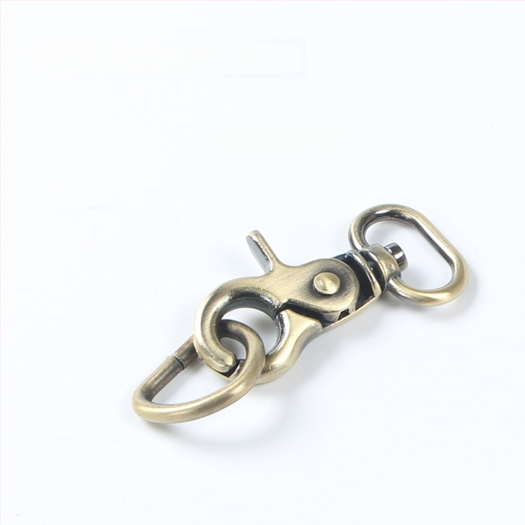 Метална лобстер кука с D-образна халка за чанти – DIY хардуер за чанти, код на продукта Hywxkkkswwtewk