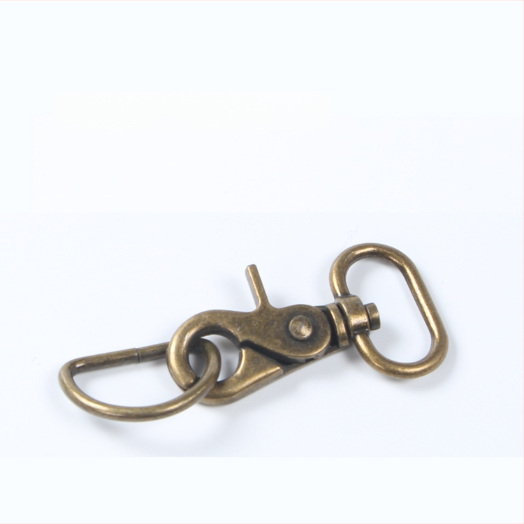Метална лобстер кука с D-образна халка за чанти – DIY хардуер за чанти, код на продукта Hywxkkkswwtewk