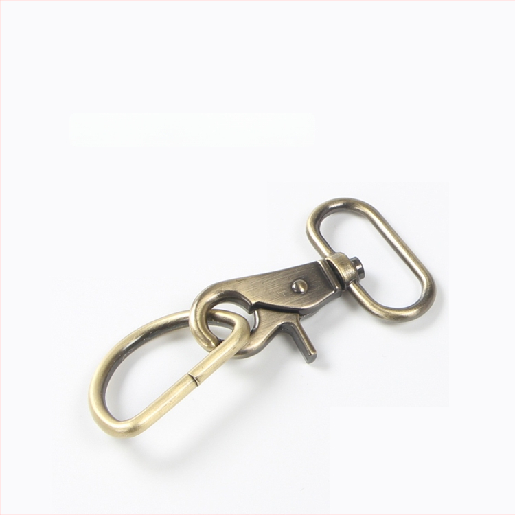 Метална лобстер кука с D-образна халка за чанти – DIY хардуер за чанти, код на продукта Hywxkkkswwtewk