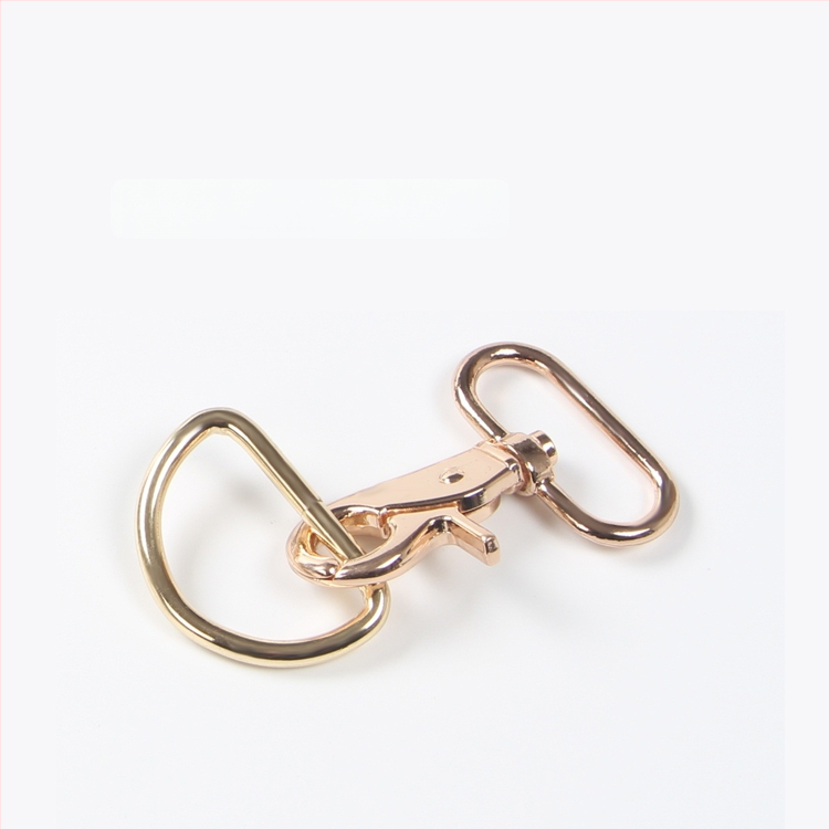 Метална лобстер кука с D-образна халка за чанти – DIY хардуер за чанти, код на продукта Hywxkkkswwtewk