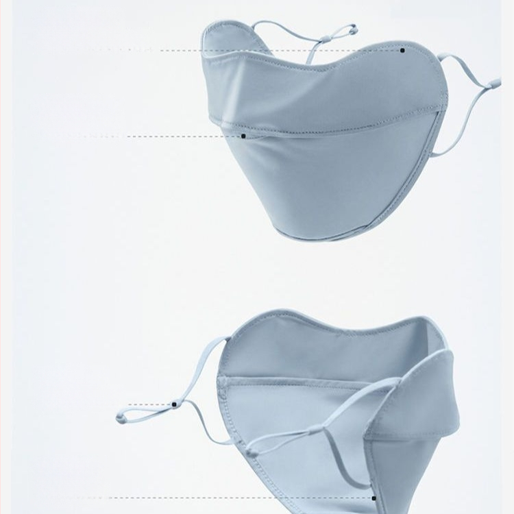 Täisnäomask UV-kaitse – tolmukindel, unisex, nailon, monokromaatne muster, suveks