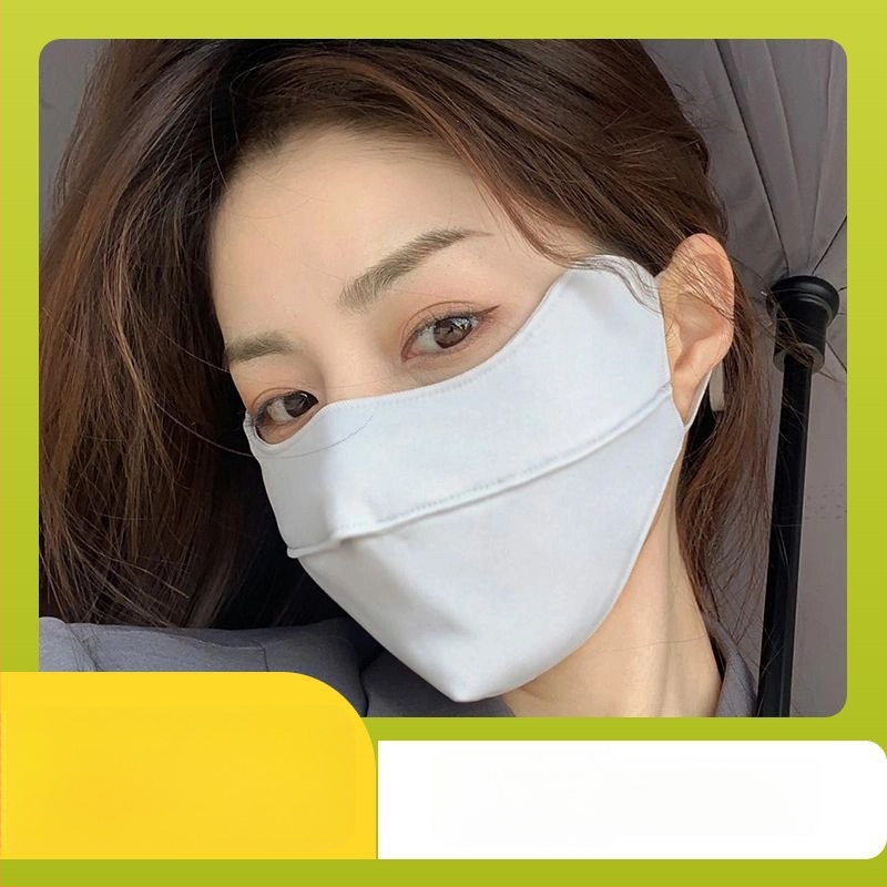 Täisnäomask UV-kaitse – tolmukindel, unisex, nailon, monokromaatne muster, suveks