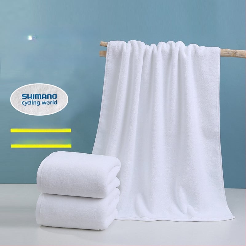 Хотелска хавлия от 100% памук | 170–200 g, 21s прежда, права тъкан, печатано лого