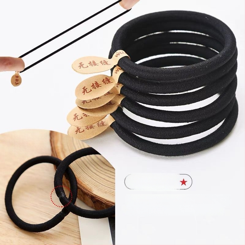 Hajgumi Little ai | 5 darabos készlet, Nylon, Kézzel készített, Egyszerű, nyom nélküli stílus, 2025 tavasz