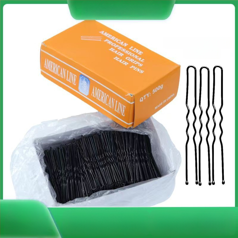 Fém U- alakú hajcsat, egylapós csat, sütőben lakkozott felület, uniszex, 2022 tél kiadás