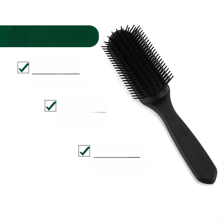 Tulush meishe plaukų šukos iš dervos kasdieniam naudojimui