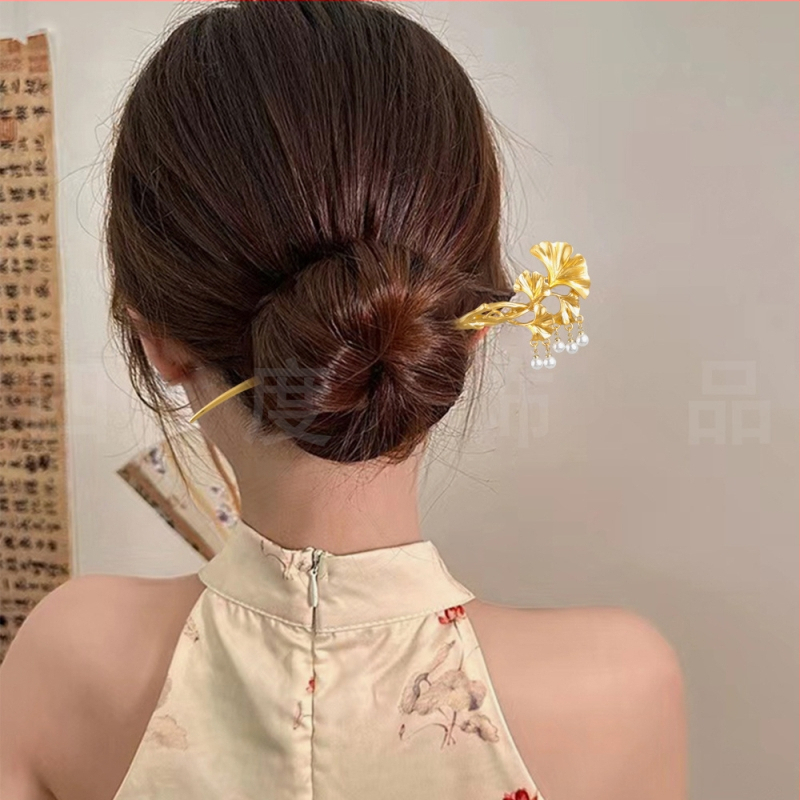 Hajtű, ötvözet, U-alakú, elektroplatírozott, új kínai stílus