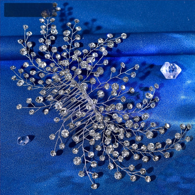 Birthday star CP827 rhinestones plaukų aksesuaras – rankų darbo galvos puošmena