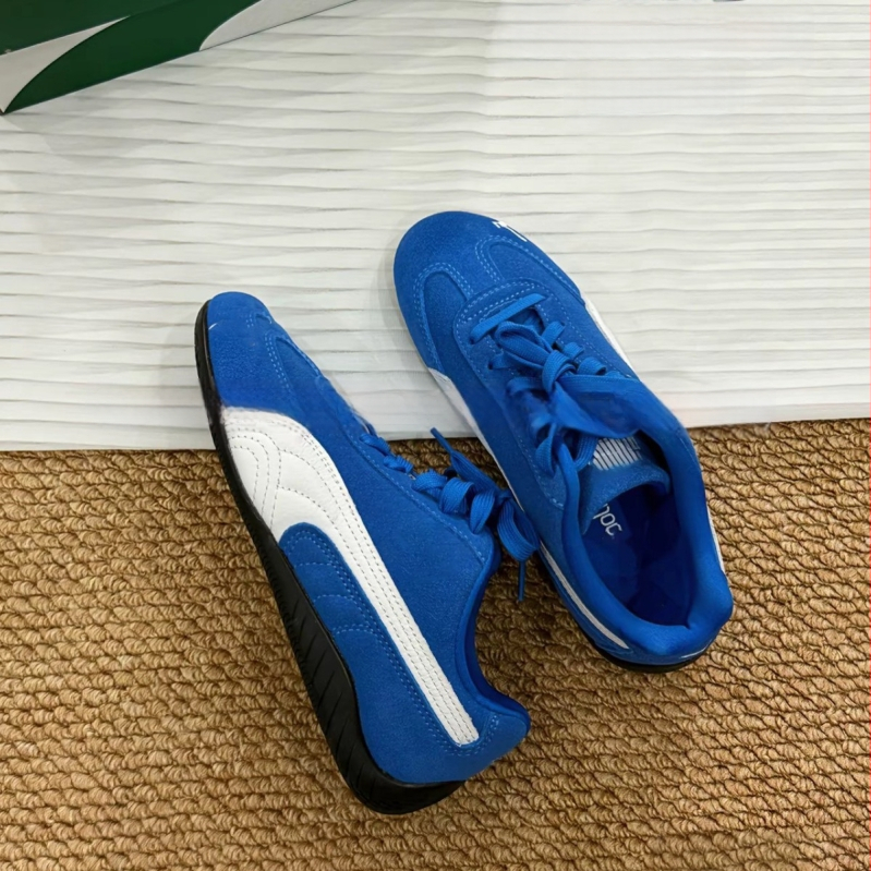 Unisex sporta apavi ar velūra augšdaļu, gumijas zoli, elpojoši, viegli, priekšējais šņorējums