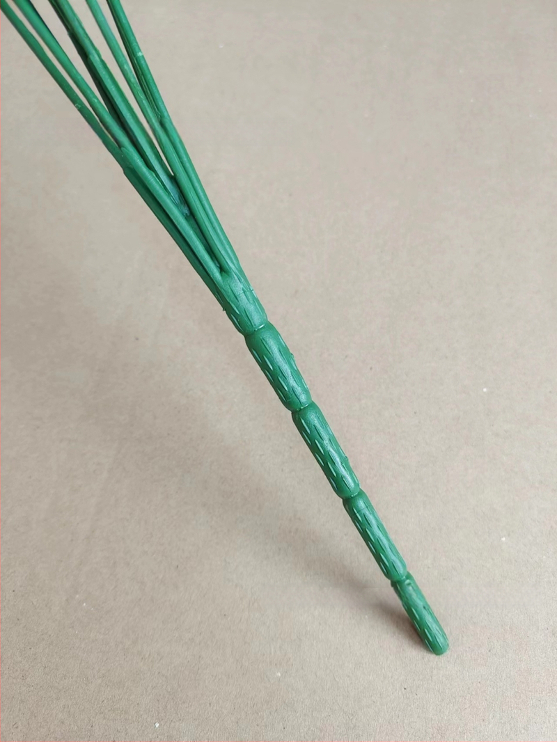 Xinsheng Bonsai žāvēti zari, 9 galvu zari, plastmasas + dzelzs stieple, injekcijas formēšana, austs maisiņš