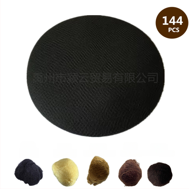 Kontyháló - nejlon, kézzel készített, 144 darabos készlet, ultrafinom láthatatlan háló