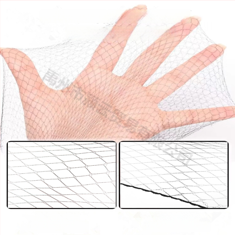 Kontyháló - nejlon, kézzel készített, 144 darabos készlet, ultrafinom láthatatlan háló