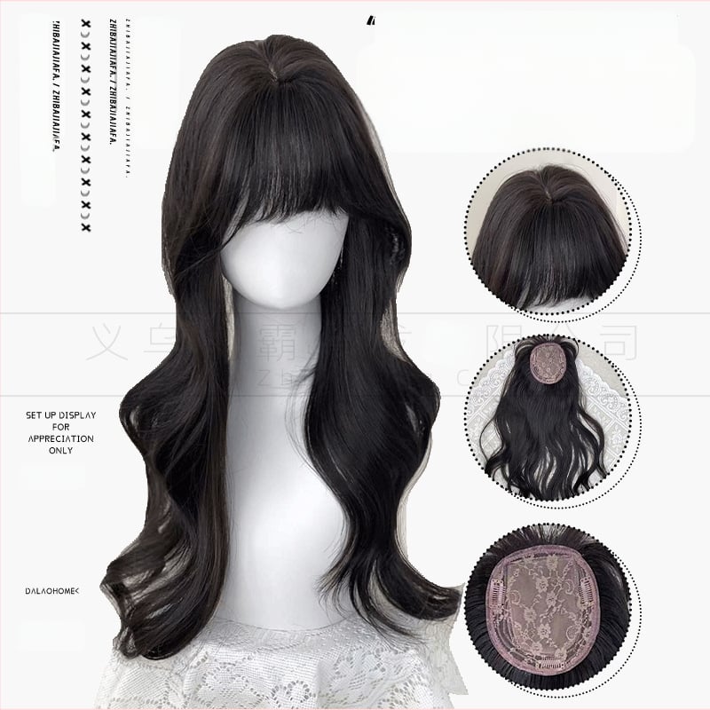 Volume parókadarab, modell Pj004, hőálló rostok, nőknek, mechanikus feldolgozás