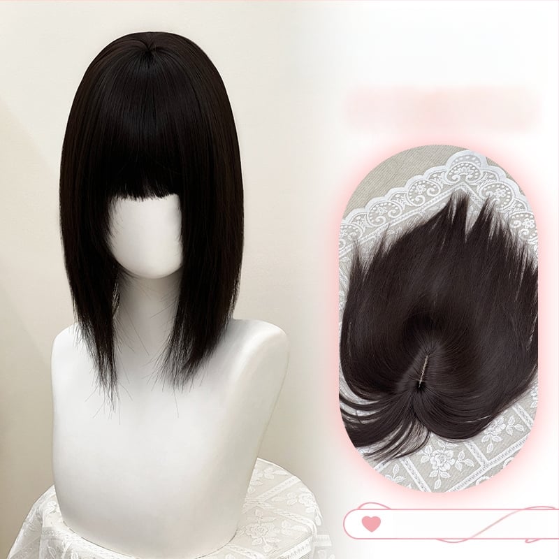 Lalisa pj001 Paróka darab - egyenes haj, magas hőmérsékletű huzal, mechanizmusos feldolgozás, univerzális illeszkedés