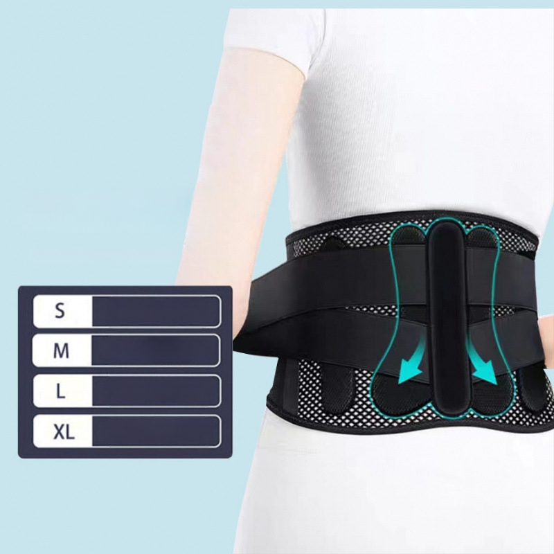 Ιατρικού βαθμού βιονικός ιμάντας στήριξης μέσης για ενήλικες, πολυεστερική ίνα, κατάλληλος για μπάσκετ, μπάντμιντον, βόλεϊ και ορειβασία