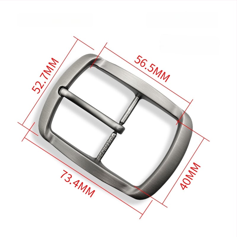 Пояс с щифтовa закопчалка; цинкова сплав; правоъгълна закопчалка; японски стил закопчаване; унисекс