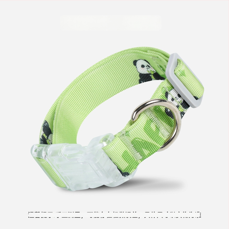 Bei muge Kutyakollár Cartoon mintával, állítható, poliészter anyag, általános használat, egész éves viselés, biztonságos, fullasztó nélküli kialakítás