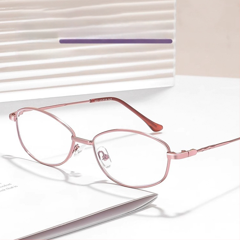 Olvasószemüveg PC lencsékkel, kékfény elleni védelem, teljes keret, ovális alak