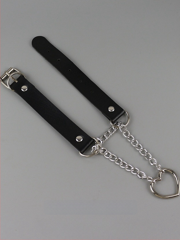 Κολάρο με μεταλλική αλυσίδα, πολυστρωτό, στυλ κλειβι-αλυσίδας, με μενταγιόν από κράμα (Υλικό: Άλλο; Μενταγιόν: Κράμα; Αλυσίδα: Κλειβι-αλυσίδα; Πολυστρωτό: Ναι; Στυλ: Φρέσκο και γλυκό)