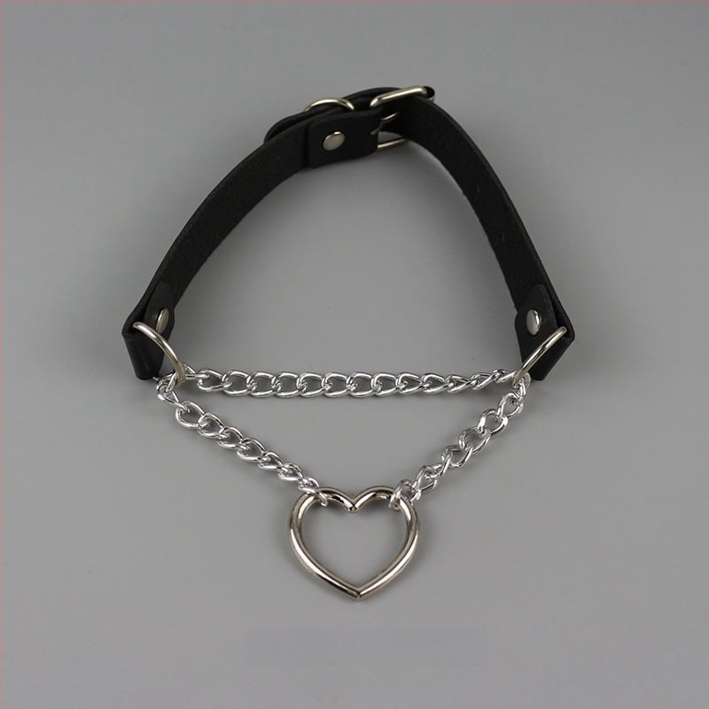 Κολάρο με μεταλλική αλυσίδα, πολυστρωτό, στυλ κλειβι-αλυσίδας, με μενταγιόν από κράμα (Υλικό: Άλλο; Μενταγιόν: Κράμα; Αλυσίδα: Κλειβι-αλυσίδα; Πολυστρωτό: Ναι; Στυλ: Φρέσκο και γλυκό)