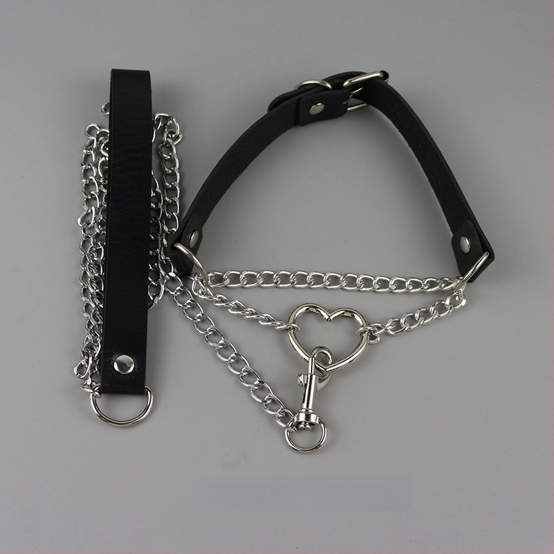 Κολάρο με μεταλλική αλυσίδα, πολυστρωτό, στυλ κλειβι-αλυσίδας, με μενταγιόν από κράμα (Υλικό: Άλλο; Μενταγιόν: Κράμα; Αλυσίδα: Κλειβι-αλυσίδα; Πολυστρωτό: Ναι; Στυλ: Φρέσκο και γλυκό)