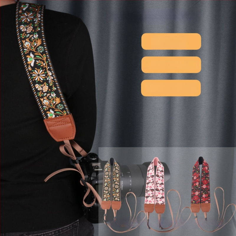 Ιμάντας DSLR κάμερας - Giant Kj279-kj299-kj318, πολυεστέρας, εκτυπωμένο λογότυπο, συμβατός με ψηφιακές και SLR κάμερες