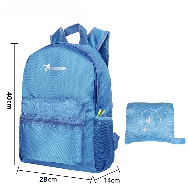 Ταξιδιωτικό σακίδιο — Αδιάβροχο, επεκτειόμενο, αποθηκεύσιμο (Oxford ύφασμα, υπαίθρια σπορ, unisex)