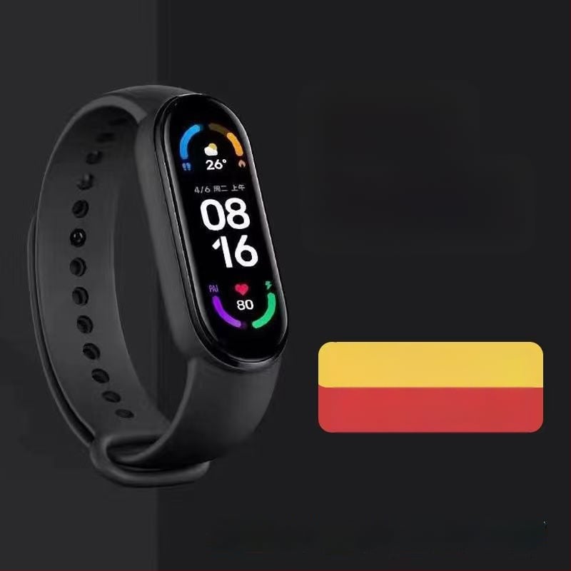 Brățară inteligentă compatibilă Android cu numărătoare de pași, monitorizare ritm cardiac, monitorizare somn, detectare oxigen în sânge, Bluetooth până la 10 m