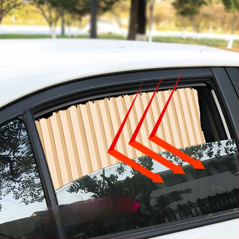 Parasolar auto din plasă de nylon, fixare magnetică, universal pentru geamul mașinii, protecție solară și izolare termică